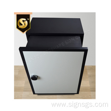 Custom Aparment Post Parcel Drop Box Modern Mailbox